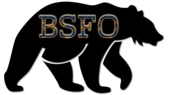 Logo of Golden Bear with BSFO Acronym on it for Black Staff and Faculty Organization