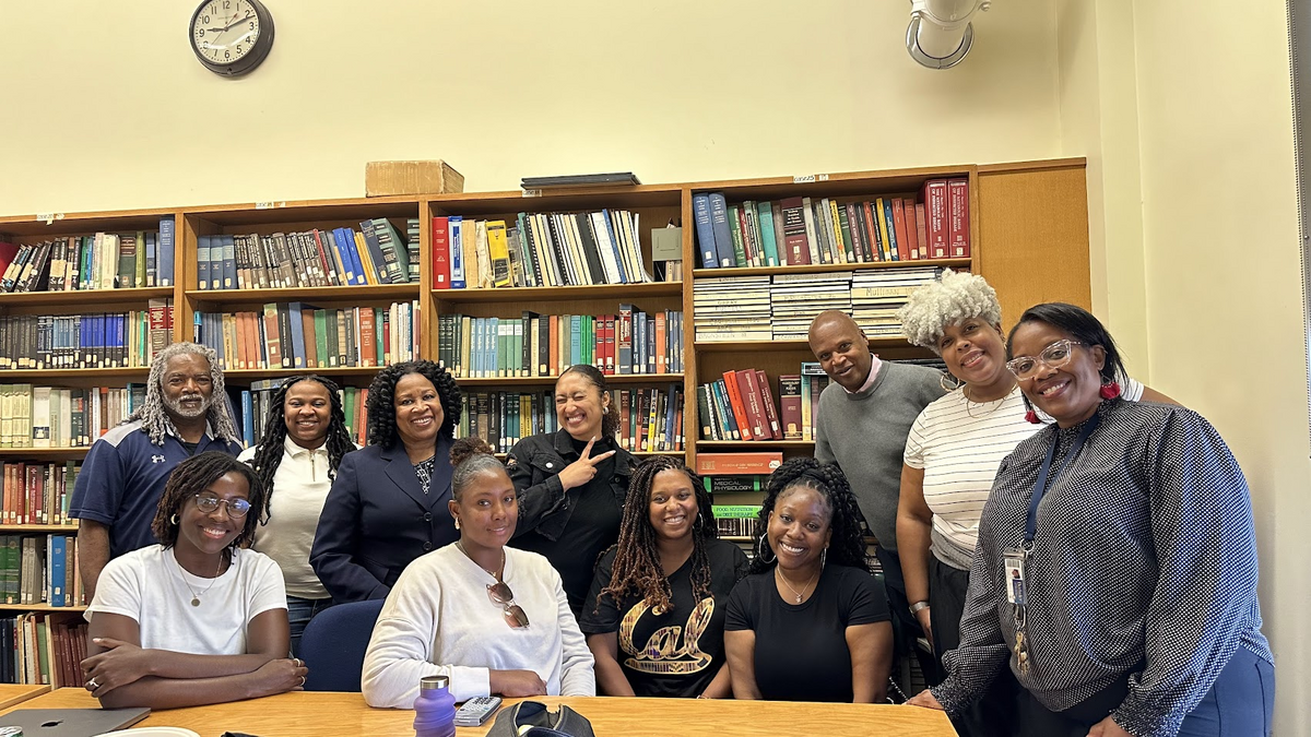 Image of the members of the Black Staff and Faculty Association together