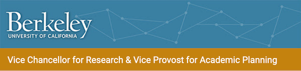  Vice Chancellor for Research and Vice Provost for Academic Planning