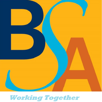 BSA logo and tagline - Working Together